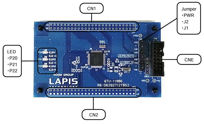 Circuit de localisation - ROHM Semiconductor Carte de référence RB-D62Q2712TB52